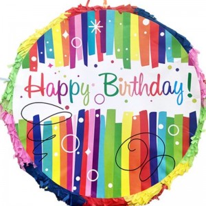 생일 종이 피나타