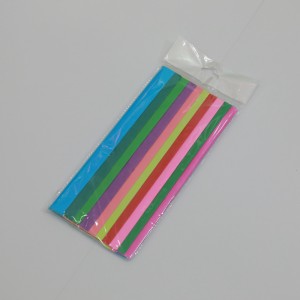 다채로운 크레페 종이